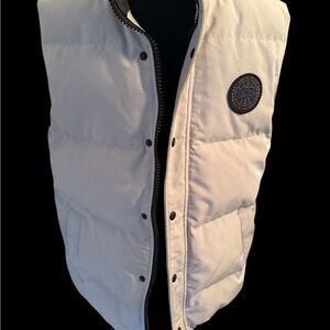 Canada Goose Men's Off-White Puffer Vest